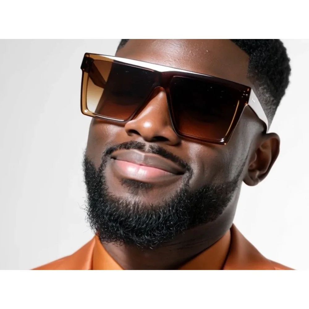 Men Sunglasses Sleek Modern Shield Sunglasses Bold Fashion Gold Mirror Lens 2026